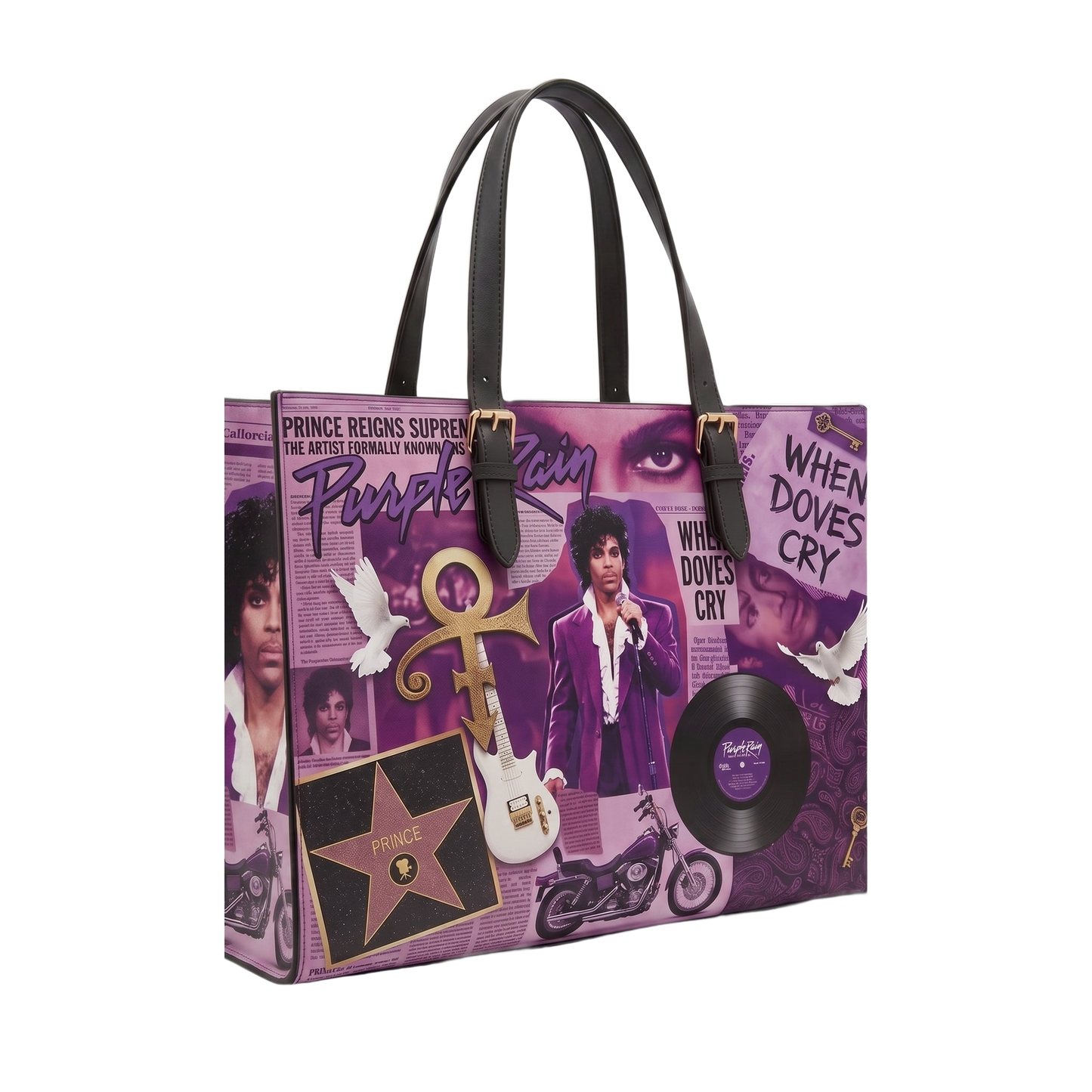 Handmade Prince Tote Bag